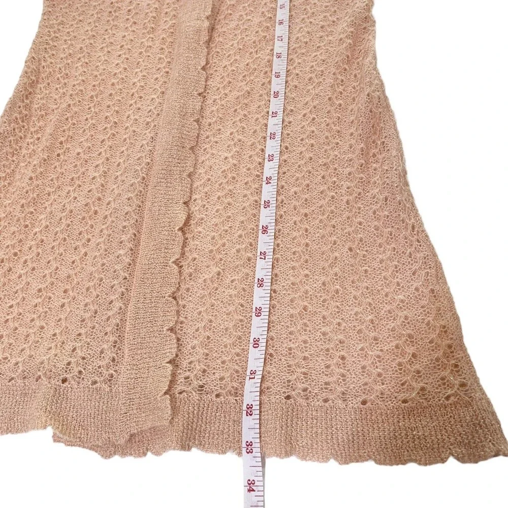 Vintage 90s Victoria's Secrets Angels Sheer Knit Cadigan XS/S